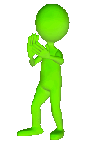 Gif animé bravo vert